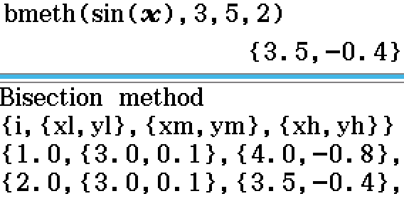 bmeth(sin(x), 3, 5, 2)